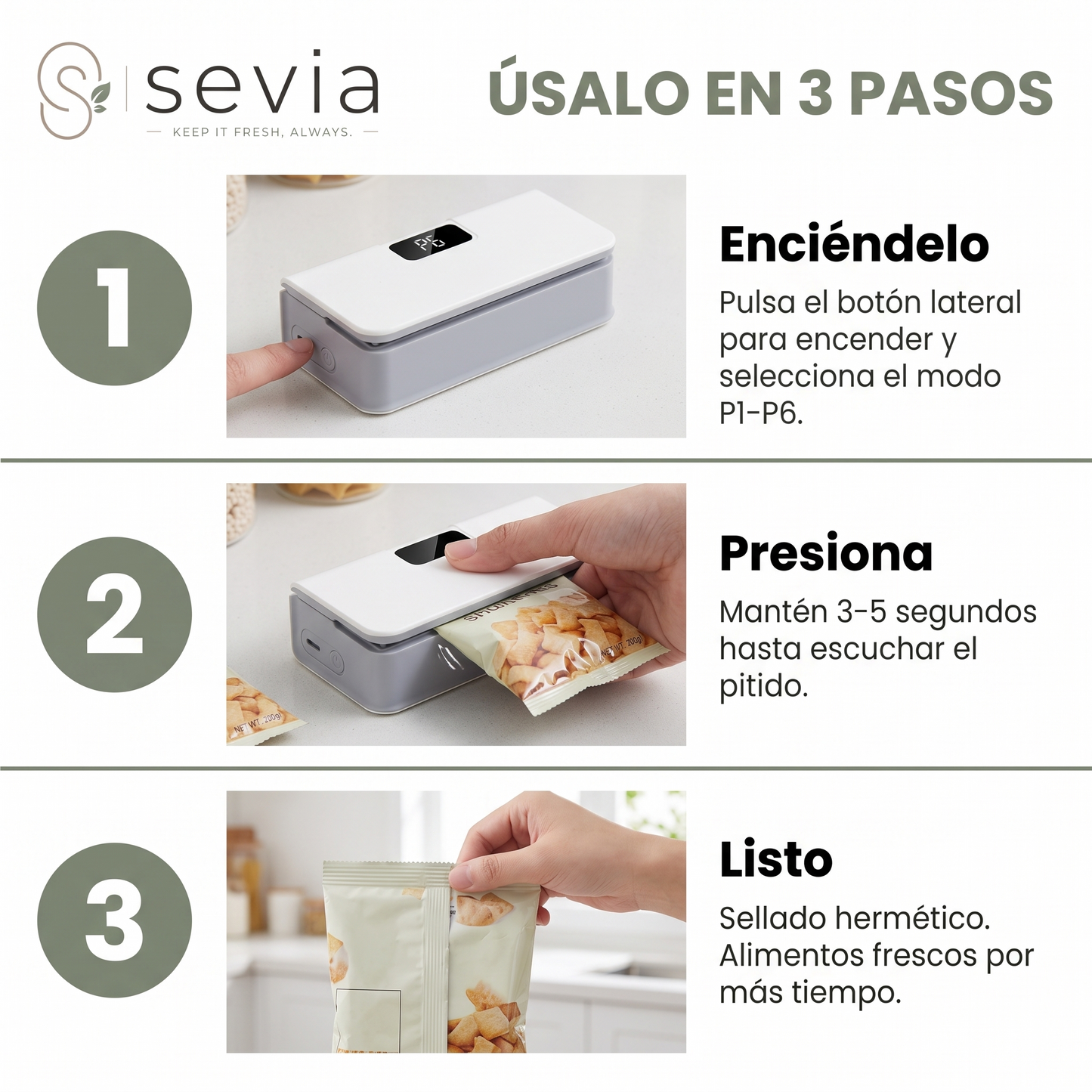 SEVIA – Mini Sellador
